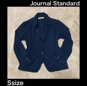 【伸縮タイプ】ジャーナルスタンダード　テーラードジャケット　sサイズ　JournalStandard ネイビー　tailored jacket