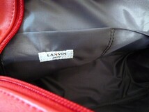 新品*未使用*LANVIN SPORT*ランバン*ハンドバッグ*レッド_画像5