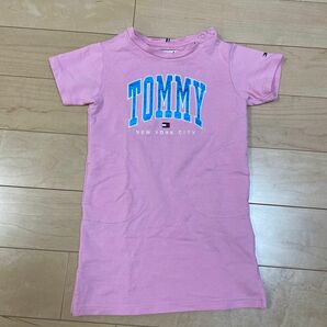 TOMMY HILFIGERトミーヒルフィガー　キッズ　ワンピース　85〜90 ピンク