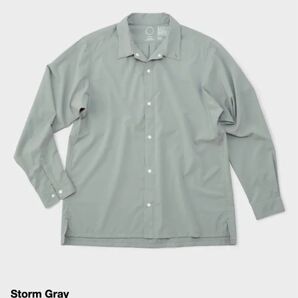 【即購入可】山と道 SS24 UL shirt Storm Gray :XL