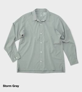 【即購入可】山と道 SS24 UL shirt Storm Gray :XL