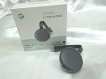 ☆中古 Google Chromecast グーグルクロームキャスト 本体 箱付き_画像1