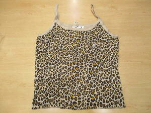 * unused PLAY BOY Play Boy camisole tops leopard print lady's M size 