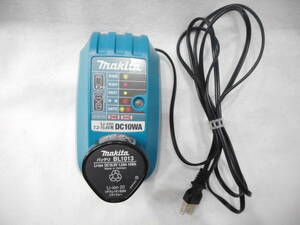 ◇makita マキタ 充電器 DC10WA バッテリー BL1013　工具　USED品　箱無し