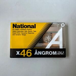 未使用品　national ナショナル カセットテープ　X46DU ノーマル