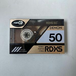 未使用品　DENON デノン　RD・XS カセットテープ　 ノーマル
