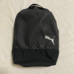 シューズバッグ　シューズケース　プーマ　黒 PUMA