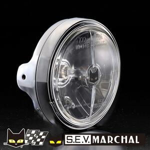 [ Yamaha ] Marshall head light 722*702 Star lux clear lens * plating case all-purpose light diameter 180mm 8418Y