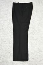 ★MILA SCHON★ミラショーンの高級感あるウール素材の履き心地良い黒ブラックパンツW　85/90_画像1
