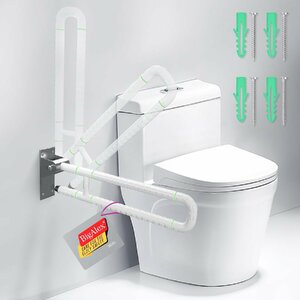 bigareks(BigAlex) toilet handrail handicapped protection handrail safety handrail seniours laundry . bus room toilet handrail nursing 