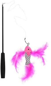  super cat cat for toy fishing rod .... pink fish FLD-02