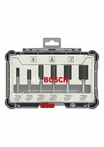 ボッシュ(BOSCH) ルーター・トリマービットセット(ストレート・6本入) 2607017465_画像1