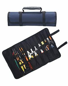 LIKENNY ツールバッグ ツールロールバッグ オックスフォード工具袋 多目的工具入れ レンチロールポーチ 防水 高耐