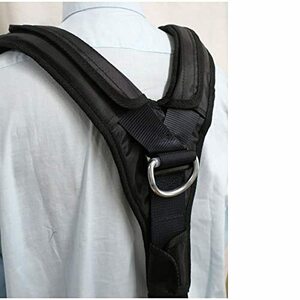 [NRK]. model Harness Y type back for cushion pad Y type full Harness safety belt for back pad black color free size 