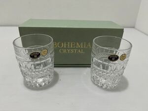 D(0531x12) BOHEMIAクリスタル CRYSTAL ペアグラス ボヘミア クリスタルグラス ロックグラス グラス コップ ペア クリスタルガラス 