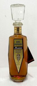 D(0517y4) ☆未開栓☆ 100 PIPERS Premium SCOTCH WHISKY AGED 12 YEARS スコッチ ウイスキー 43% 750ml お酒 アルコール 古酒 