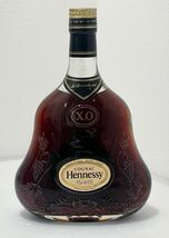 D(0513y4) ☆未開栓☆ ヘネシー Hennessy XO 金キャップ クリアボトル ブランデー 700ml 40度 お酒 アルコール 古酒 _画像2