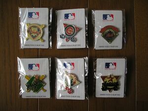 MLB メジャーリーグ ピンバッジ ６種