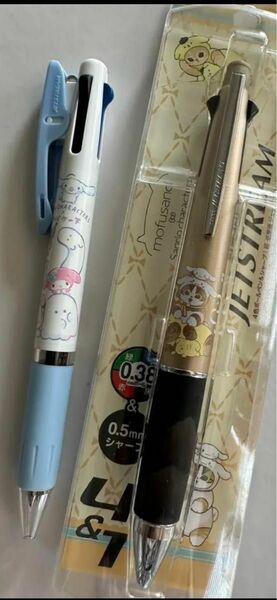 Sanrioキャラクター×モフサンドジェットストリーム4&1とオバケーヌジェットストリーム3色ボールペン