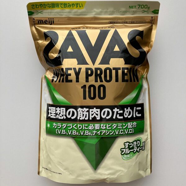 ザバス ホエイプロテイン100 すっきりフルーティー風味　700g