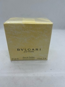 【E/H08032】ブルガリ　BVLGARI　pour femme プールフォーム　オード　パルファム　30ml　未開封　※残量不明