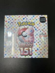 未開封品　ポケモンカードゲーム151 スカーレット＆バイオレット強化拡張パック　BOX（DCJ1-087-2）