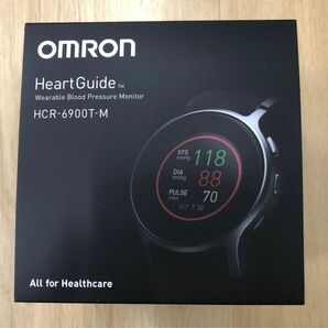【新品未開封品】OMRON オムロン　HCR-6900T-M 日本製　血圧計