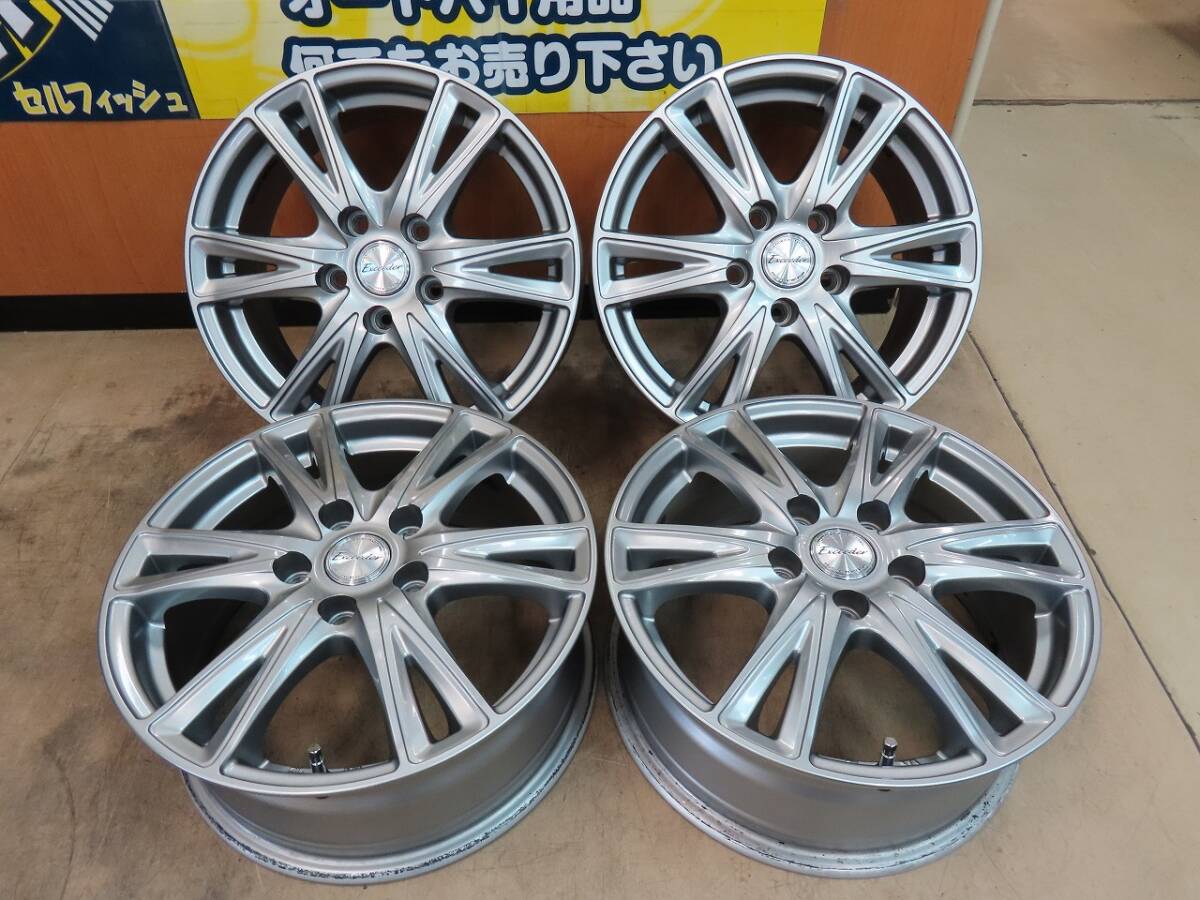 トヨタ ウィッシュ 20系S ホットスタッフ エクシーダー E05II ダークシルバー ヨコハマ ブルーアース AE01F 195/65R15 15インチ サマータイヤ&ホイールセット 4本1台分 トヨタ ウィッシュ 20系S ホットスタッフ エクシーダー E05II ダークシルバー ヨコハマ ブルーアース AE01F 195/65R15 15インチ サマータイヤ&ホイールセット 4本1台分