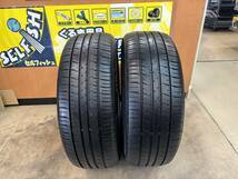 ☆送料無料 グッドイヤー エフィシェントグリップ エコ EG01 215/55R17 タイヤ 17インチ 2本のみ 2018年 中古 GOODYEAR Efficient Grip ECO_画像1