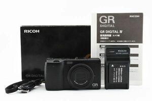 【箱付き】 RICOH リコー GR DIGITAL Ⅳ 4 コンパクト デジタルカメラ #1313