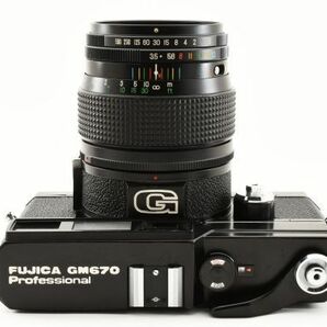 【希少】 Fujifilm 富士フイルム FUJICA フジカ GM670 Professional 富士フィルム 100mm F3.5 中判 フィルムカメラ #1299の画像8