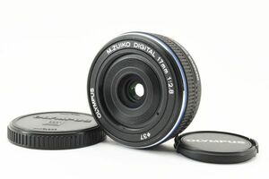 【動作好調】 OLYMPUS オリンパス M.ZUIKO DIGITAL 17mm F2.8 レンズ ミラーレス一眼カメラ 単焦点 パンケーキレンズ #1452B