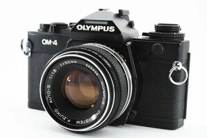【希少・動作好調】 OLYMPUS オリンパス OM-4 レンズセット F.ZUIKO AUTO-S 50mm F1.8 フィルムカメラ #1494