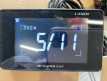 ユピテル 光レーザー対応　レーダー探知機 スーパーキャット LS100 中古　シガー変換配線おまけ_画像7
