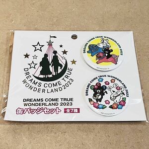 DREAMS COME TRUE WONDERLAND 2023 ご当地ドリクマ・ワルクマ 缶バッジセット 沖縄 セガUFOキャッチャー限定