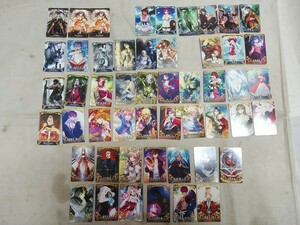 まとめ売り!!　レターパックR／FGO アーケード カード いろいろ50枚以上【 1星×3枚・3星×12枚・4星×23枚・5星×13枚 】長期保管在庫品