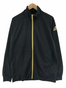 adidas アディダス トラック ジャケット sizeL/黒 ■◇ ☆ eac9 メンズ