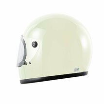 ヘルメット フルフェイス ホワイト ビンテージ レトロ 族ヘル 新品 SG・PSCマーク取得 全排気量対応 バイクパーツセンター_画像6