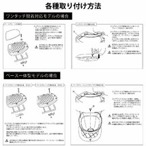 リアボックス　32L　汎用ベース付き　ホワイト　バイク用 リアボックス シグナスX アドレスV125 PCX125/150 バイクパーツセンター_画像5