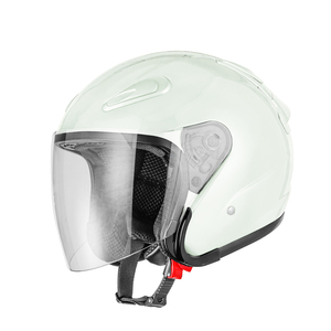 エアロフォルム ジェットヘルメット ホワイト Mサイズ バイクパーツセンター