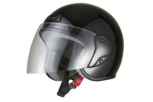  шлем jet черный SG стандарт PSC Mark получение одним движением держатель мотоцикл детали центральный 