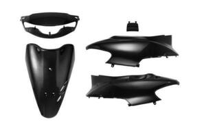 ホンダ ライブディオ AF34 キーシャッター付車 外装セット 5点 黒 ブラック 新品 バイクパーツセンター
