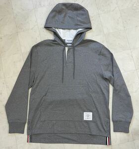 【極美品】THOM BROWNE トムブラウン【SAMPLE】23AW プルオーバー パーカー サイズ：1 グレー