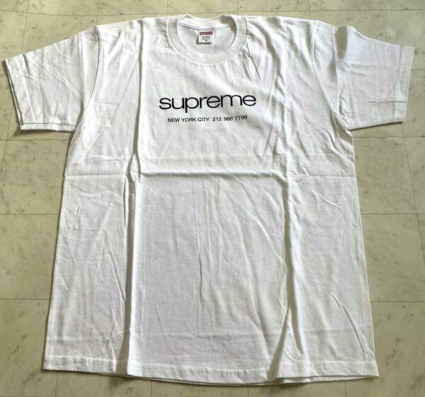 【新品】Supreme シュプリーム【Shop Tee】20SS ショップ Tシャツサイズ：Mホワイト