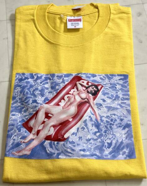 【新品】Supreme シュプリーム【Float Tee】22SS フロート Tシャツ Mサイズ イエロー