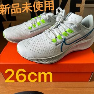 新品未使用　ナイキ　NIKE AIR ZOOM PEGASUS 38 26.0cm ズーム　CW7356-700 定価15400円