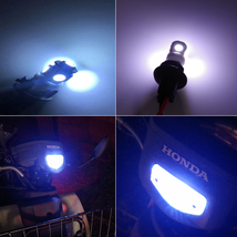 LED カワサキ ZX-9R ZX900E対応バイク用 ポジションランプ T10/T16 ライト 2個 Kawasaki 電球 バルブ スモールランプ 車幅灯_画像7