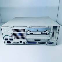 98-92 NEC PC-9801DA7 HDD欠 80386 20Mhz 640+7168 電源入りました 傷サビなど強め_画像3