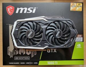 MSI GeForce GTX 1660 Ti ARMOR 6G OC