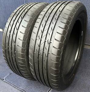 【2020年製造】【溝7.5分山】BRIDGESTONE NEXTRY 2本 205/55R16 ASP1470